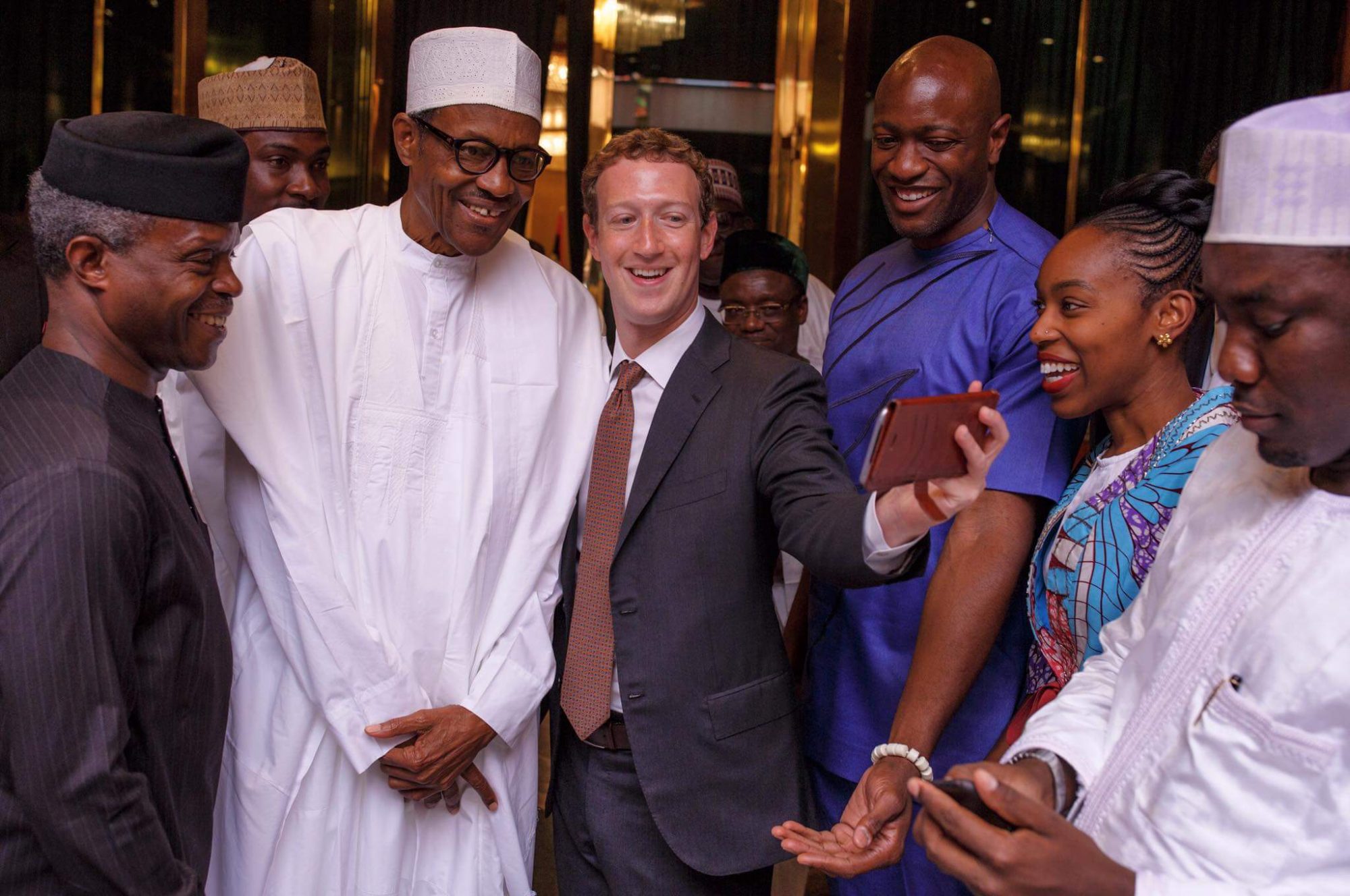 Mark Zuckerberg & President Buhari