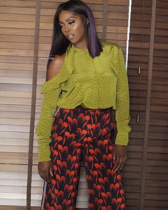 TIWA SAVAGE STUNS IN NEW PICTURES ON FACEBOOK