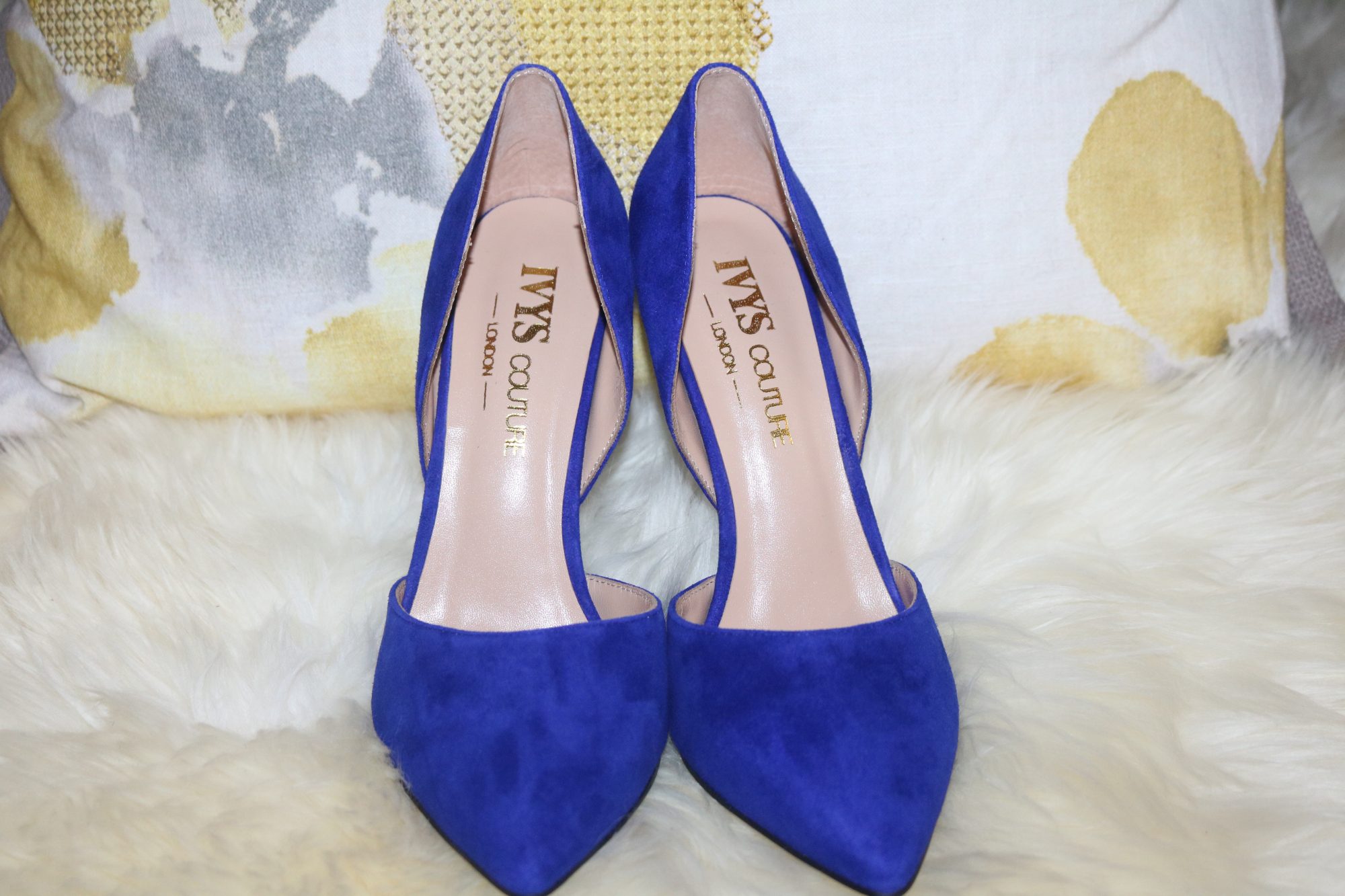 ROYAL BLUE PUMPS BY IVYSCOUTRE LONDON