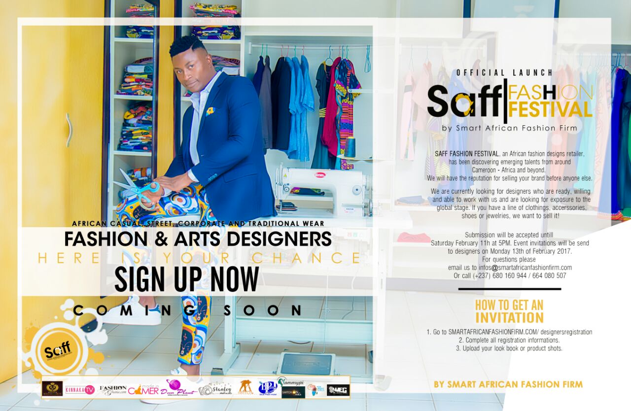 SAFF! One of the highly promosing Cameroon Emmerging Fashion Brands In Cameroon 2017