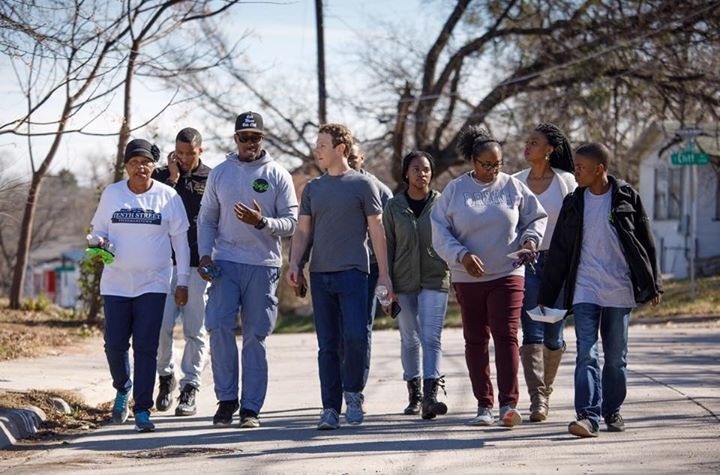 MARK ZUCKERBER JOINS OAK CLIFF COMMUNITY IN Day of Service honoring Martin Luther King Jr. 