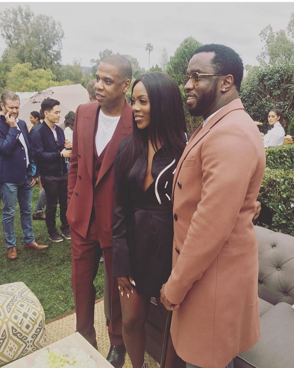 TIWA SAVAGE JOINS DIDDY AND JAY Z AT ROC NATION'S GRAMMY BRUNCH