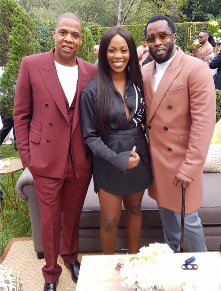 TIWA SAVAGE JOINS DIDDY AND JAY Z AT ROC NATION'S GRAMMY BRUNCH