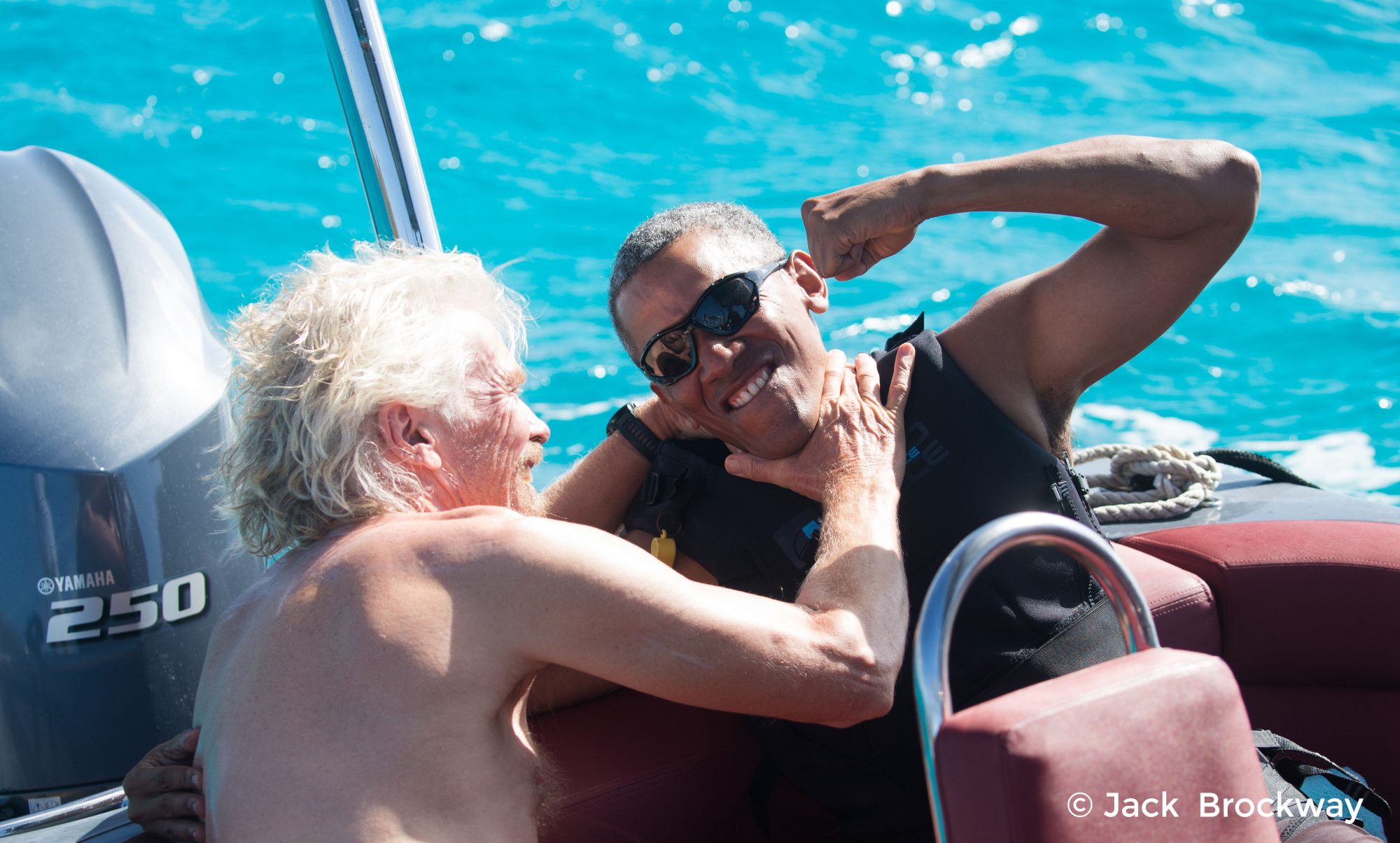 Barack Obama and Richard Branson