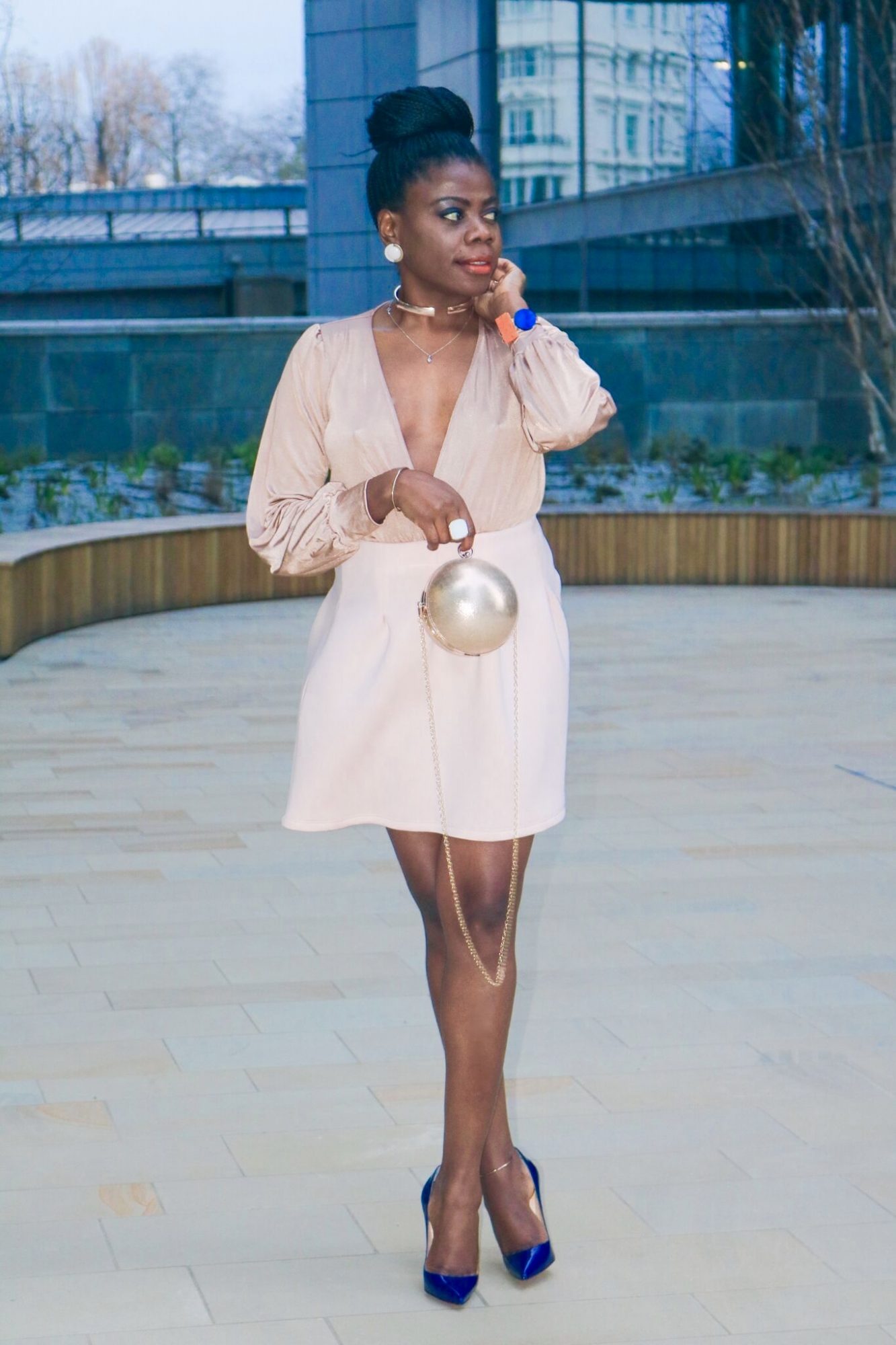 Nigerian fashion blogger Keela Harrison