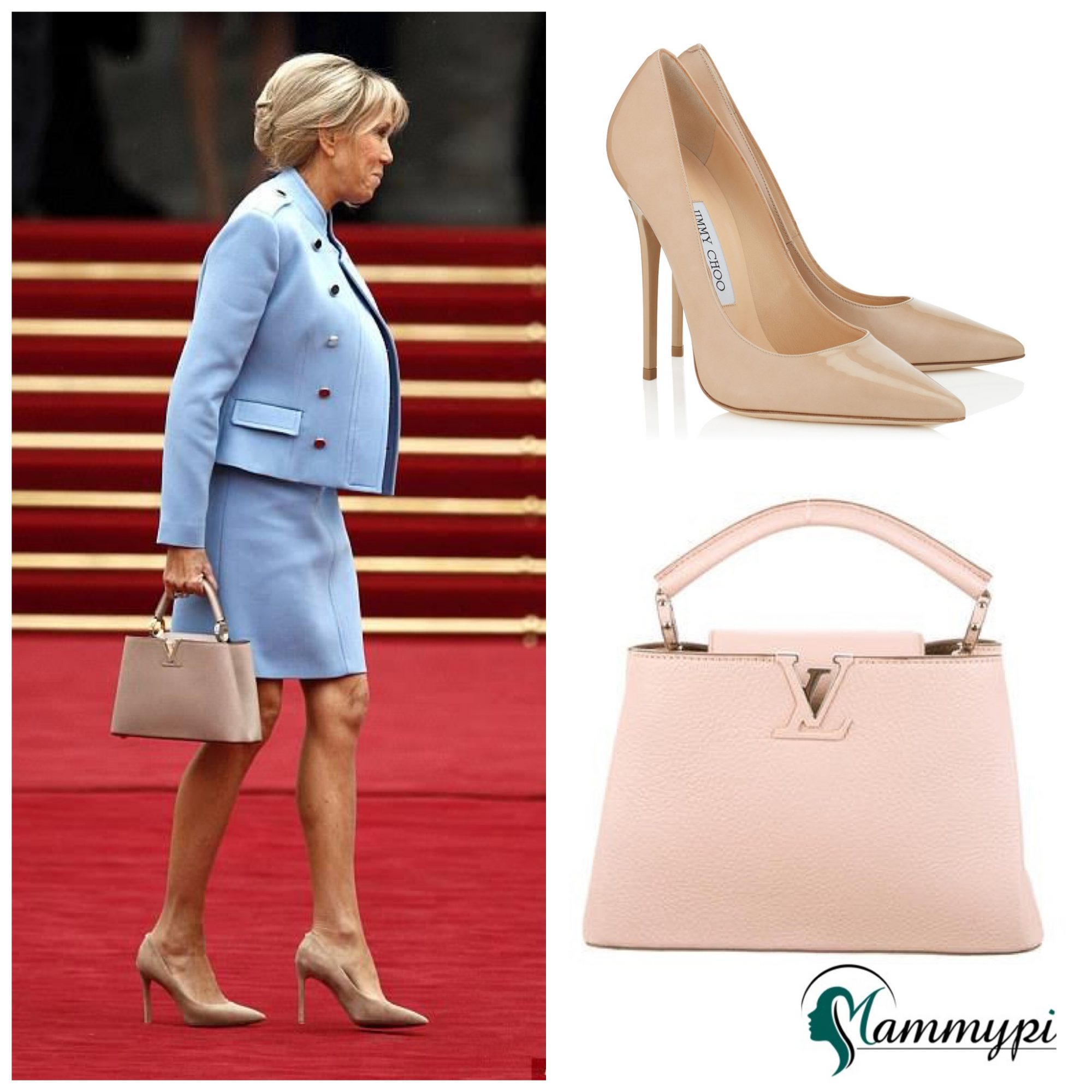 Brigitte Macron's Chic Style At Emmanuel Macron's Inauguration