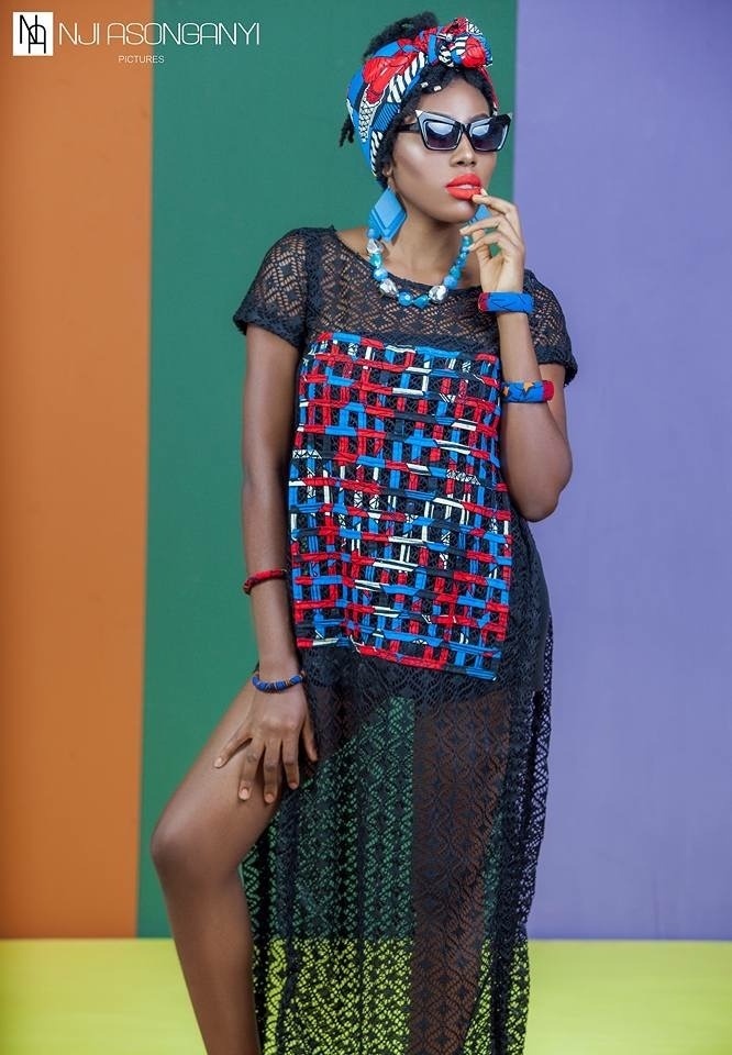 Cameroonian Fashion Designer,Anyi Asonganyi, Unveils "Vibrant" Collection