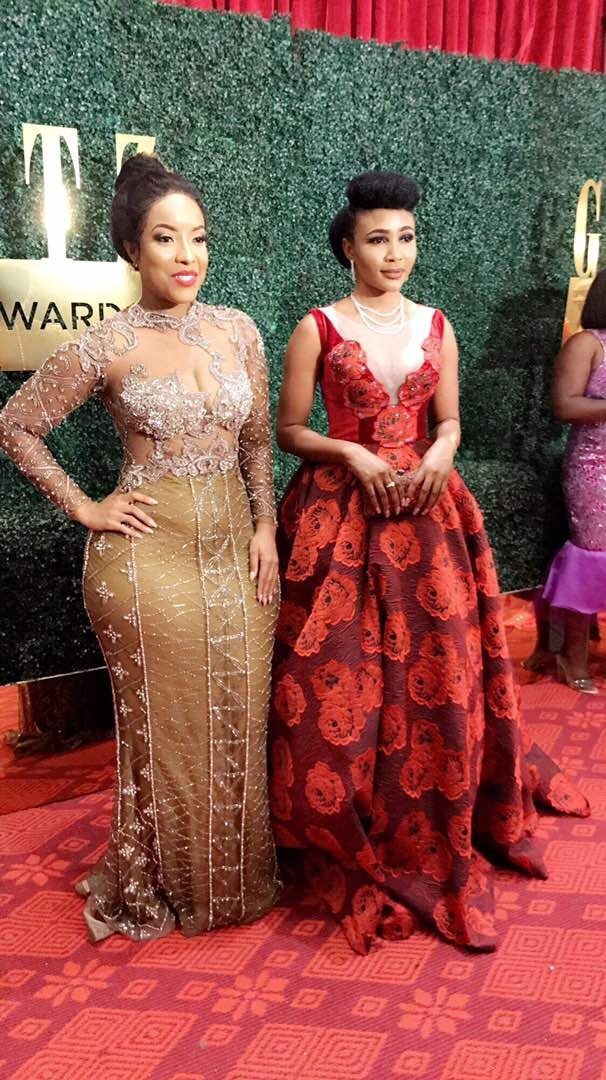 Syndy Emade's Glitz Style Awards Red Carpet Dress