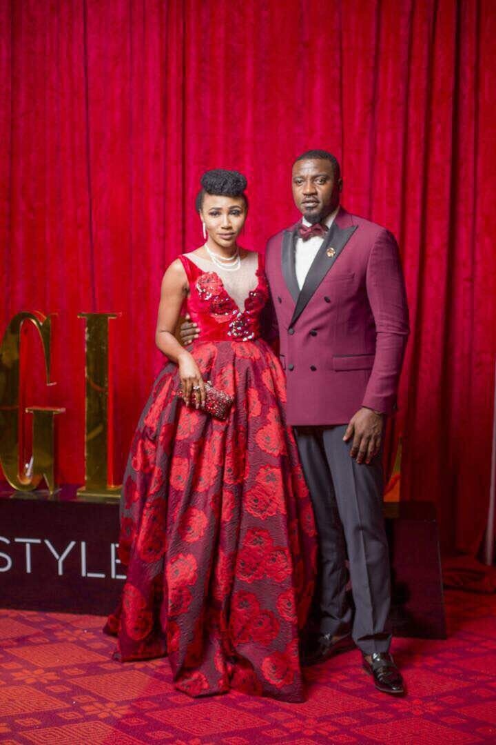 Syndy Emade's Glitz Style Awards Red Carpet Dress