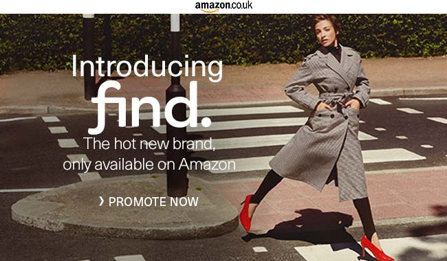 Amazon Quietly Debuts #FIND 