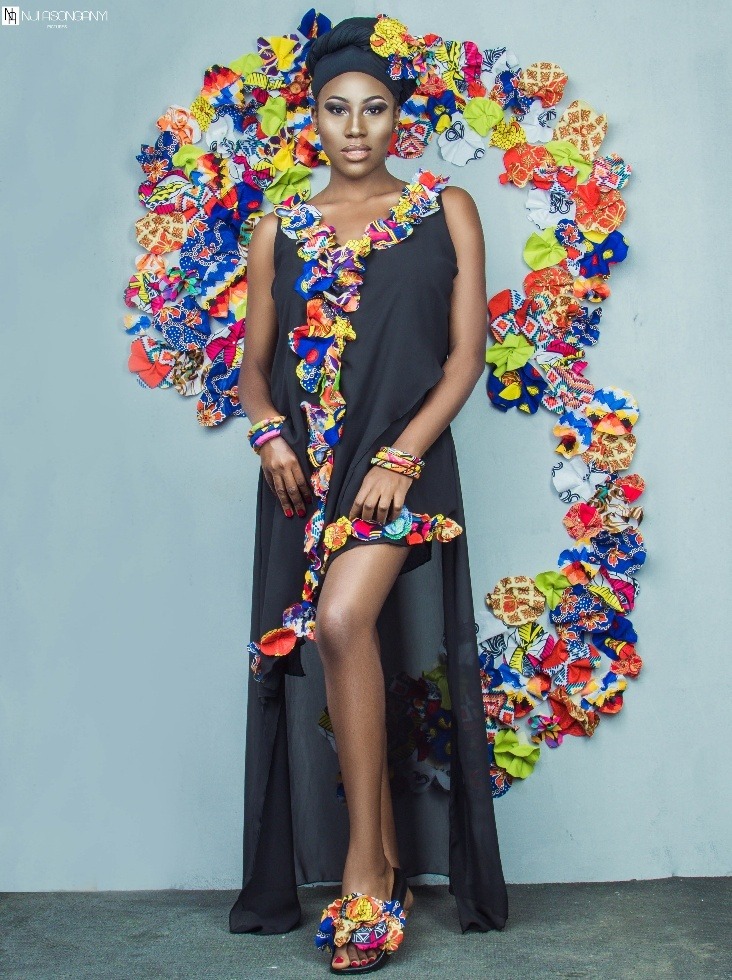 #AnyiAsonganyi #Oziinternational #Cameroon #FloralDesigns #FashionDresses 