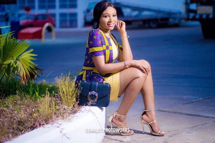 #FashionBabe Syndy Emade Flaunts Her Curves In Two Piece EB Kreations