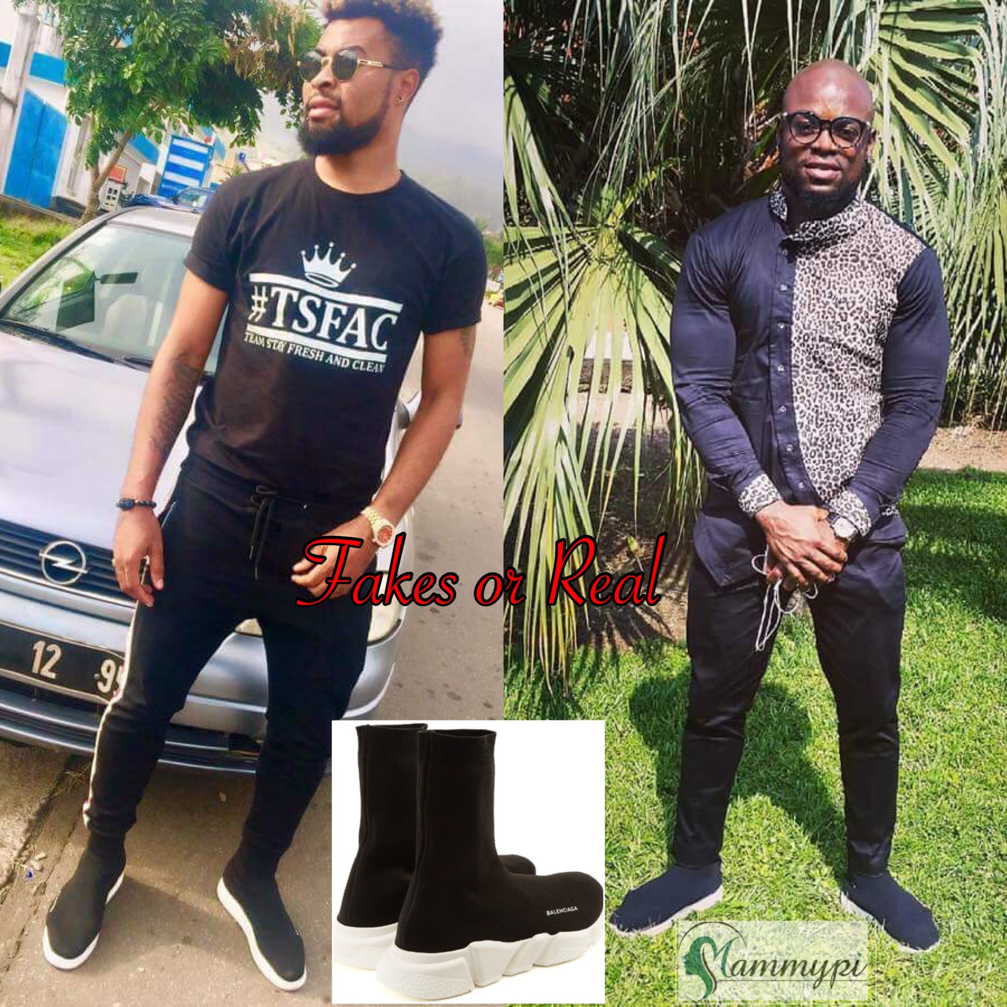 Buea Based Socialites Caught In Fake Balenciaga Shoe Scandal