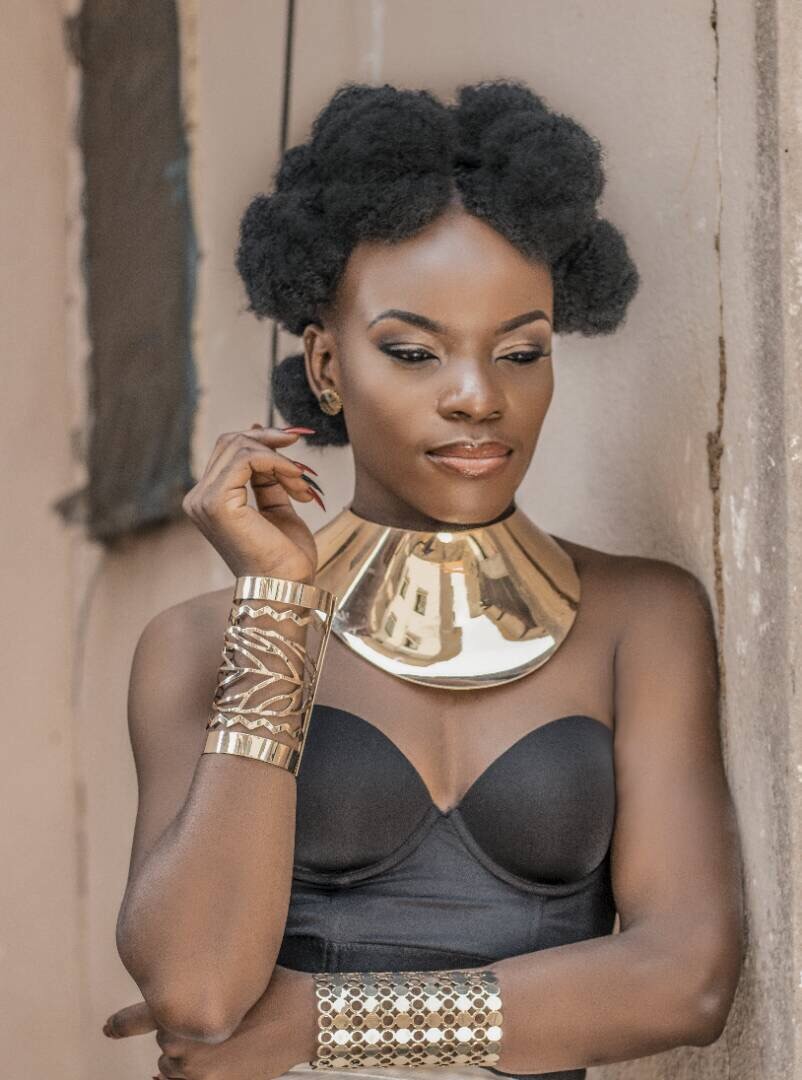 Mimi Akeh Shows Off Her Zulu Style With Hair In China Bumps