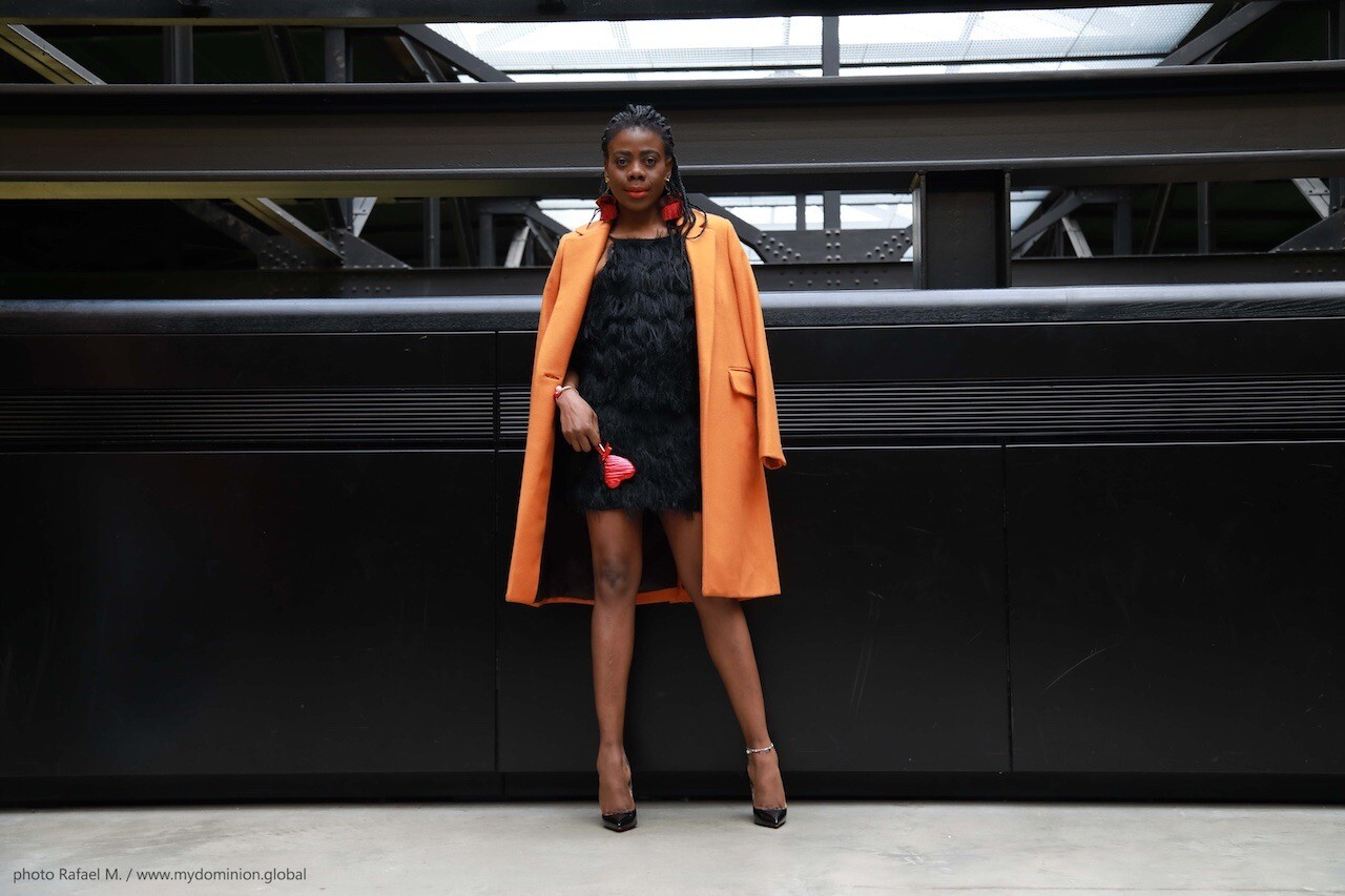 Valentine's Day Outfit: Little Black Dress X Structured Wool Coat X Pigalle Pumps