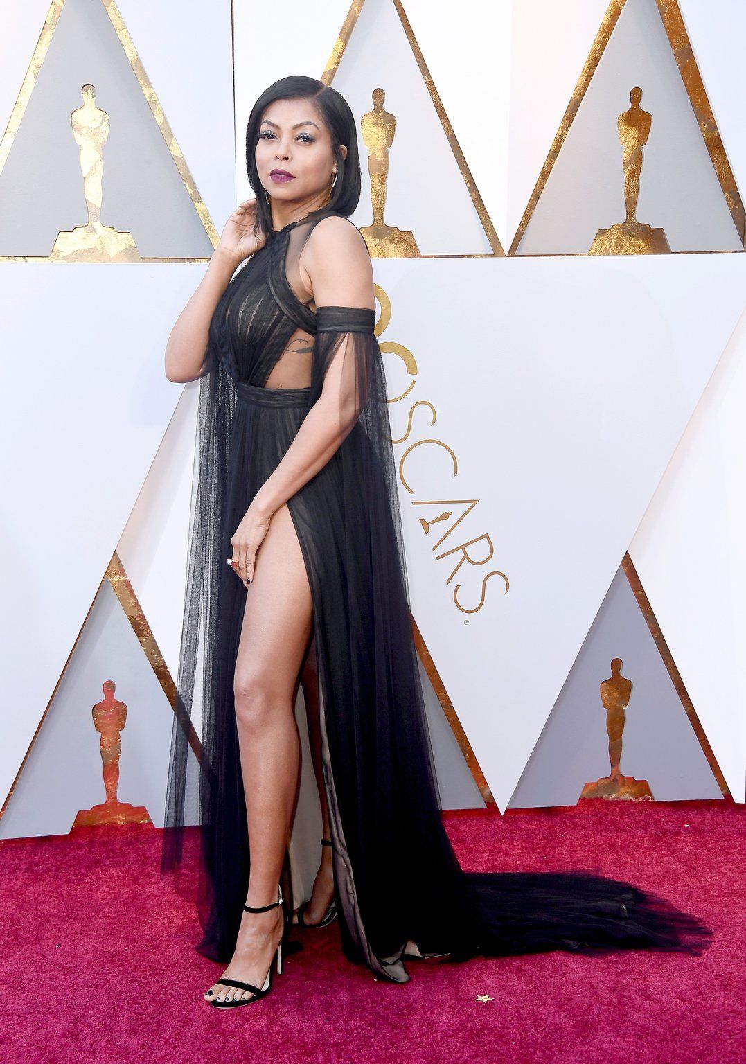 How Black Women In Hollywood Shut Down Oscars Red-Carpet 2018