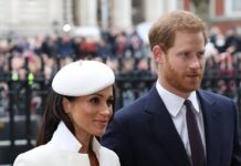 Meghan Markle in Cream Amanda Wakeley Coat Commonwealth Day #MeghanMarkle #MeghanMarkleStyle #AmandaWakeley