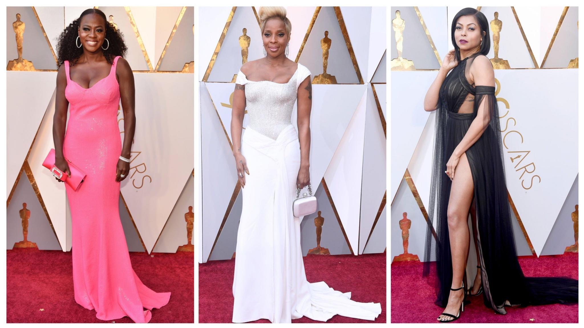 Black women in Hollywood shut down Oscars 2018 with some of the hottest ...