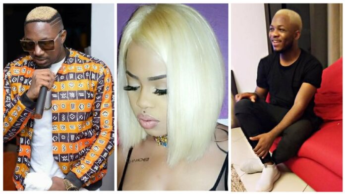 Platinum Blonde Hair #hairstyle #celebrities #blondehair