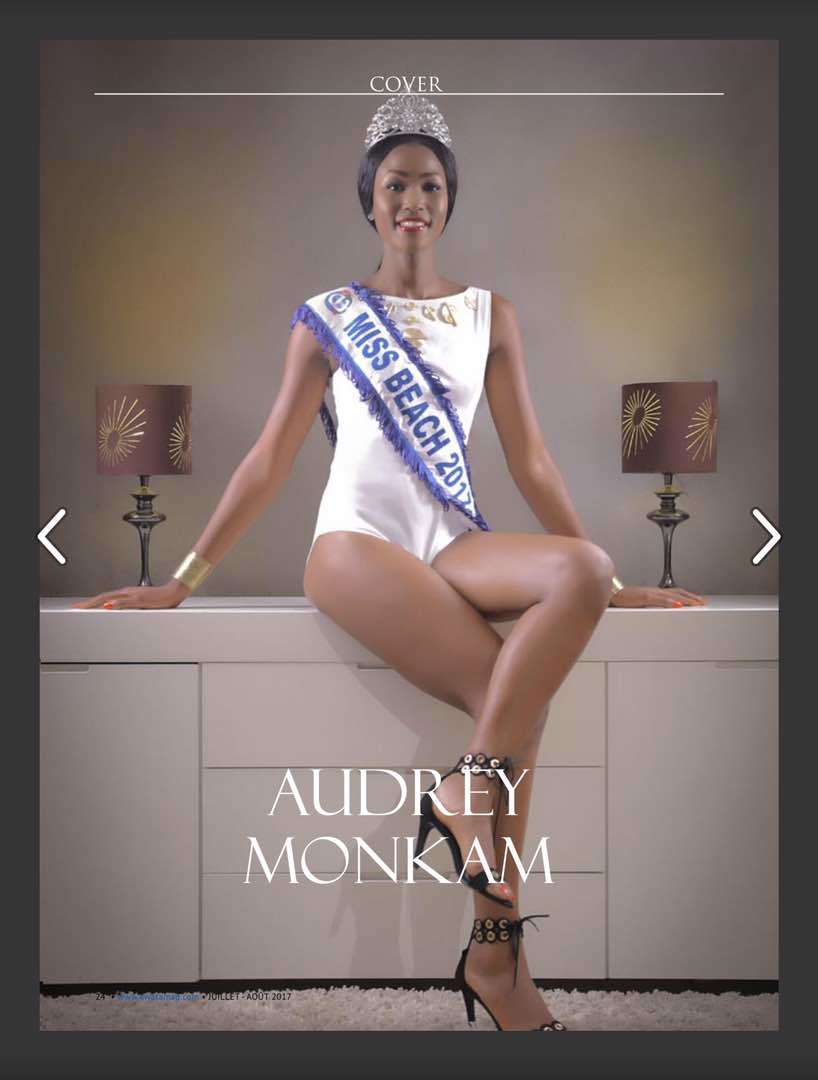 Audrey Nabila Monkam is not just a pretty face. The 23-year-old model is a holder of a Bsc in Banking & Finance