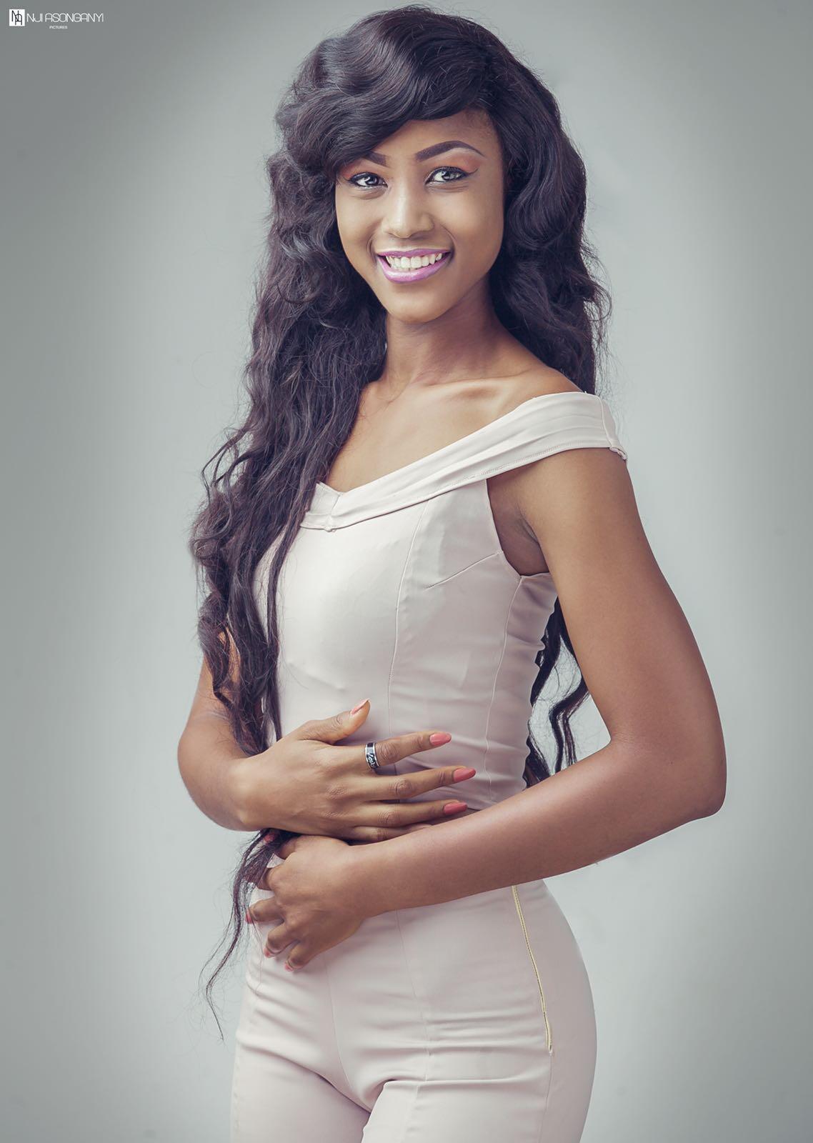 Audrey Nabila Monkam is not just a pretty face. The 23-year-old model is a holder of a Bsc in Banking & Finance