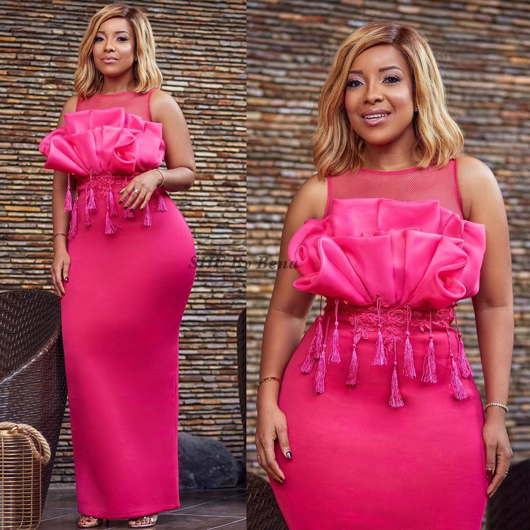 Joselyn Dumas in SHE By Bena Collection: “Pink October II”