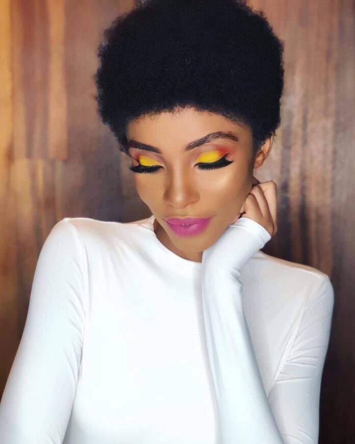 Autumn beauty look inspired by Valerie Ayena