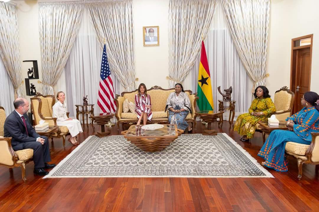 Tea with the First lady in Africa