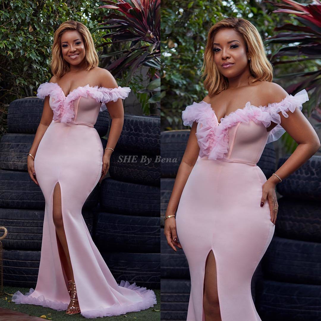 Joselyn Dumas in SHE By Bena Collection: “Pink October II”