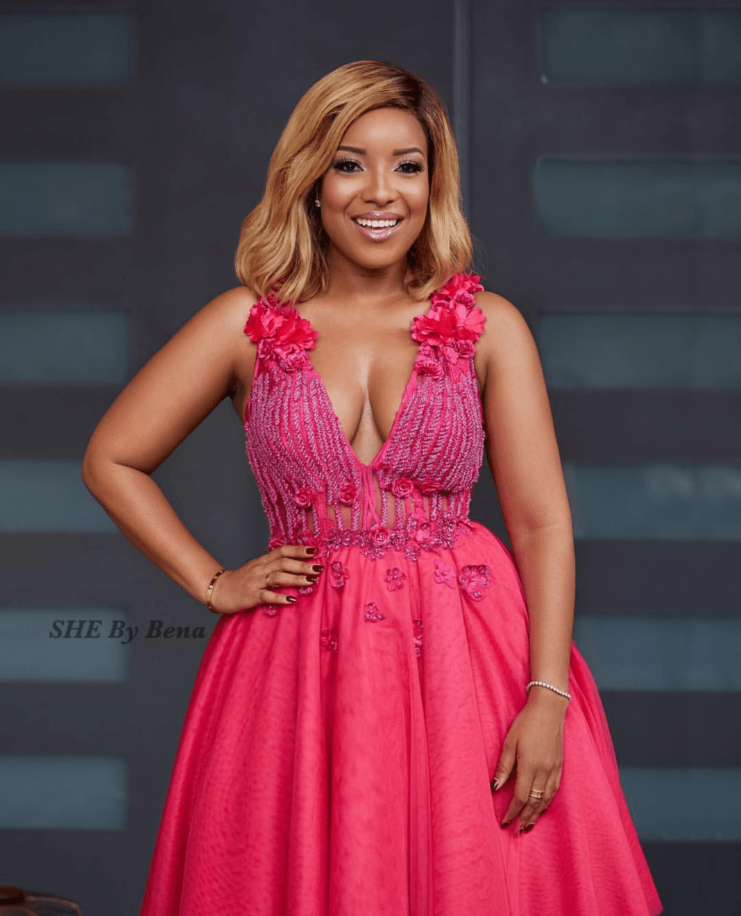 Joselyn Dumas in SHE By Bena Collection: “Pink October II”