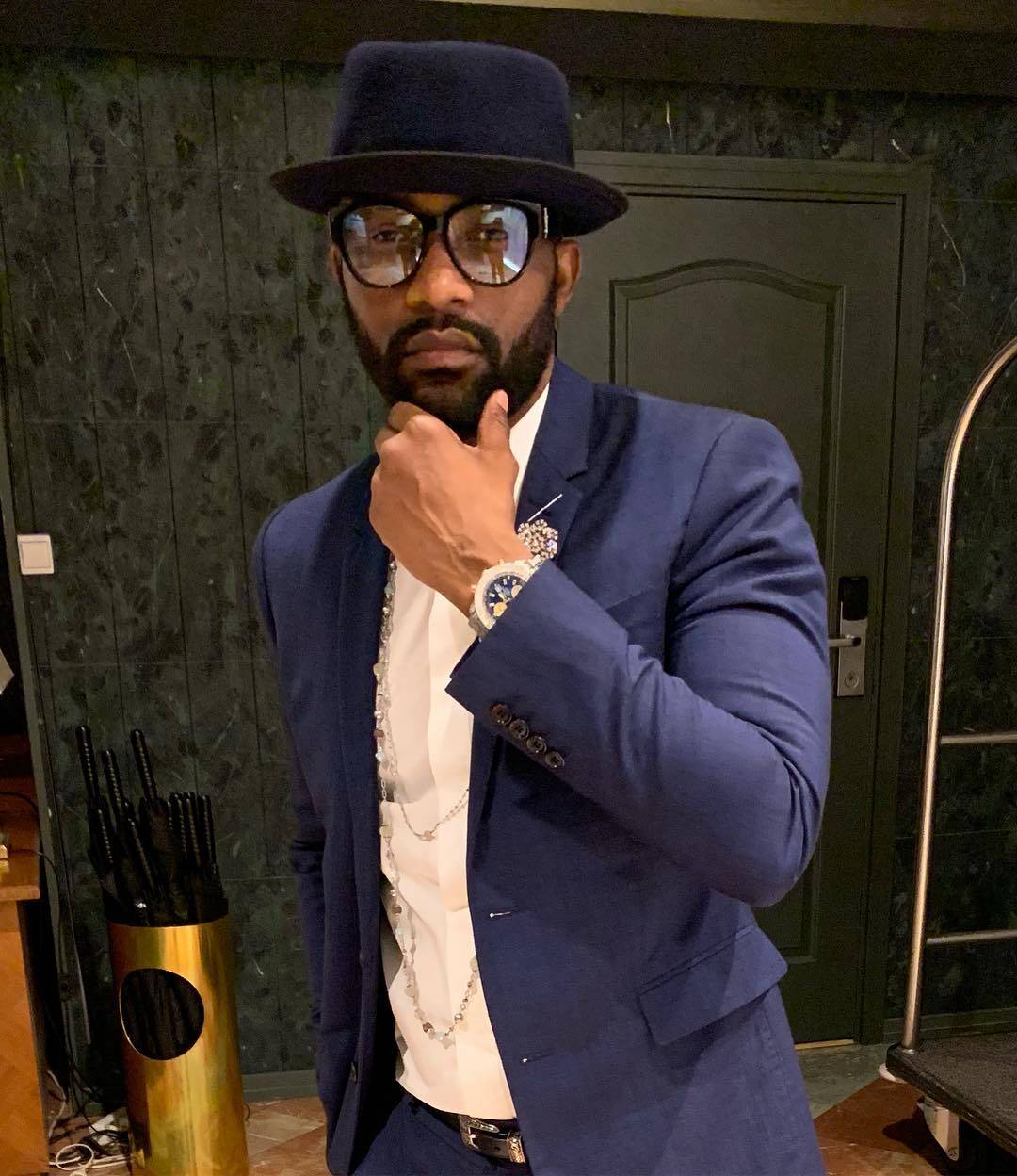 Fally Ipupa Shows Off Personal Fashion Style Dior “B21 Neo" Sneakers for Men