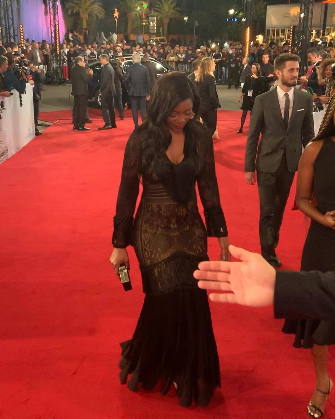  Genevieve Nnaji Zuhair Murad gown