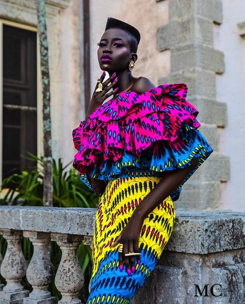 Bold Fashion Statement African Print Dress