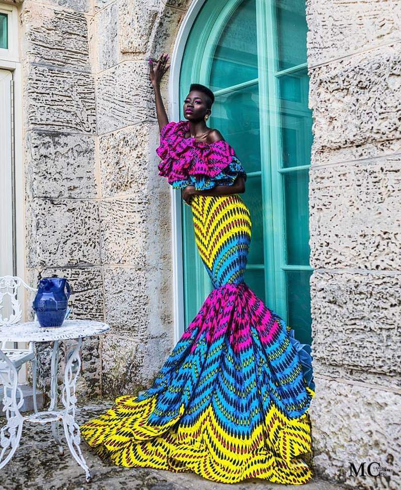 Bold Fashion Statement African Print Dress