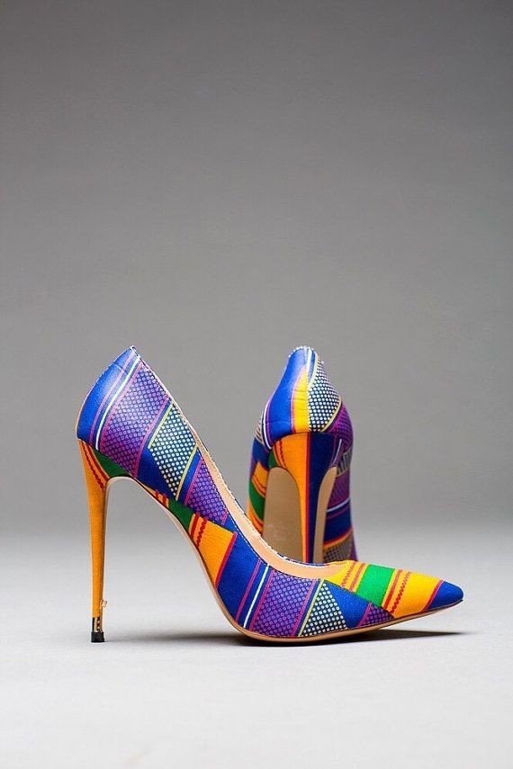 African Print FASHION Shoes For Women