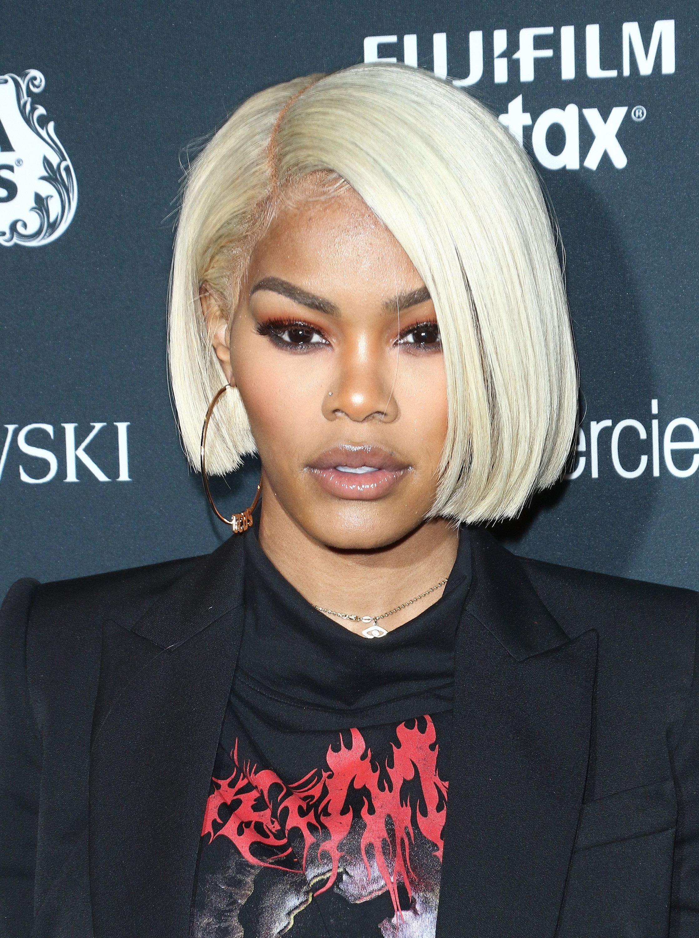 Teyana Taylor in Rich Blonde Hair