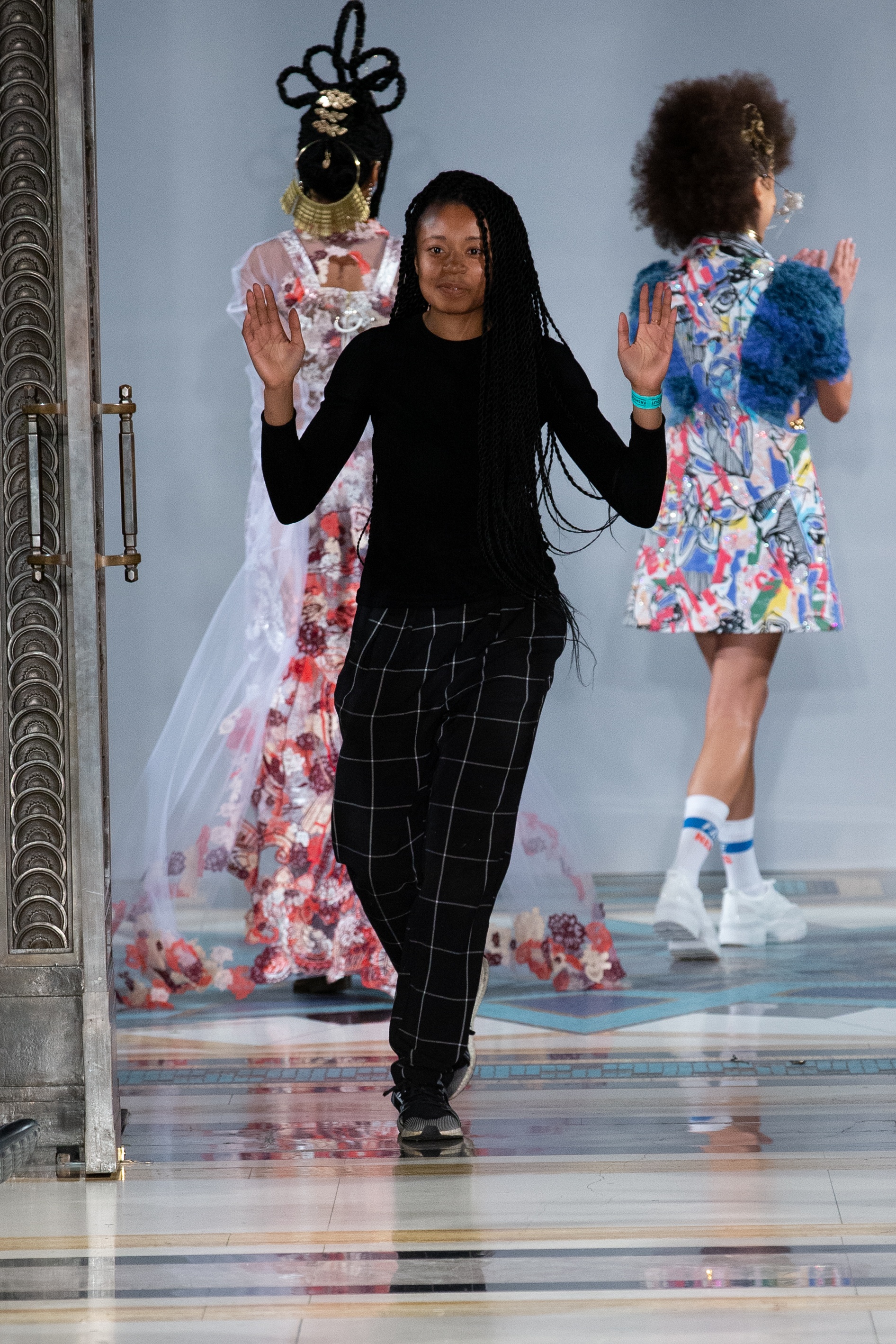 Merit Award winner Tolu coker AW19