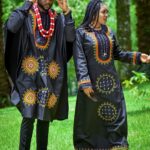 Toghu Print Outfit For Couples