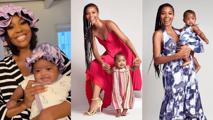 Gabrielle Union Wade & Daughter Kaava James Union Wade 