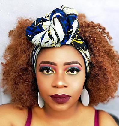 Top Cameroonian makeup artist Klarah Enie